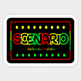 Scenario music Sticker